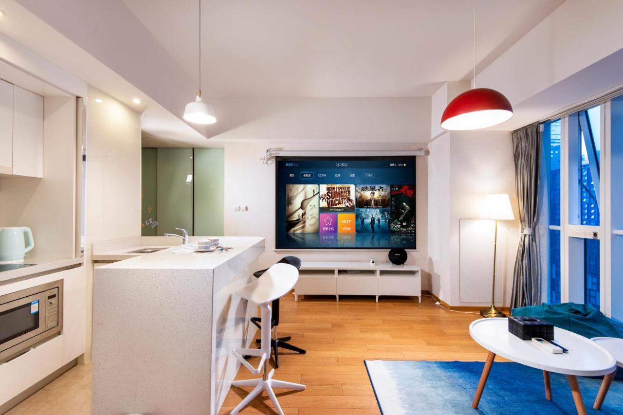 S6 Service Apartment（Chengdu Chunxi Road Taikoo Li Branch） Экстерьер фото