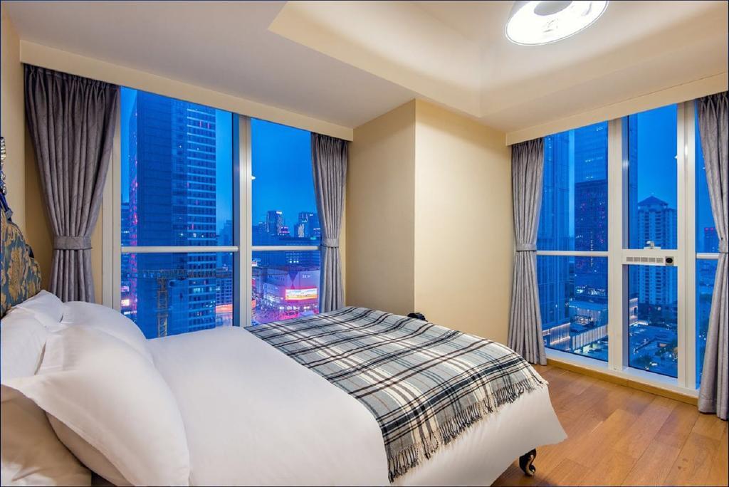 S6 Service Apartment（Chengdu Chunxi Road Taikoo Li Branch） Экстерьер фото